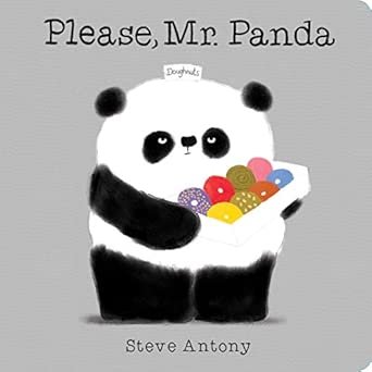 Please Mr Panda book cover preschool manners story