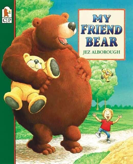 My Friend Bear book cover preschool bear friendship story