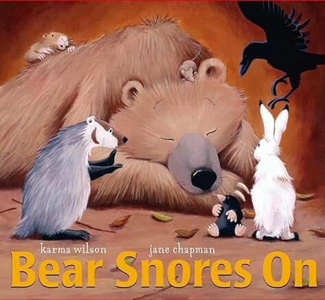teddy bear books for preschool Bear Snores On book cover