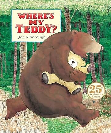 Where’s My Teddy book cover teddy bear books for preschool